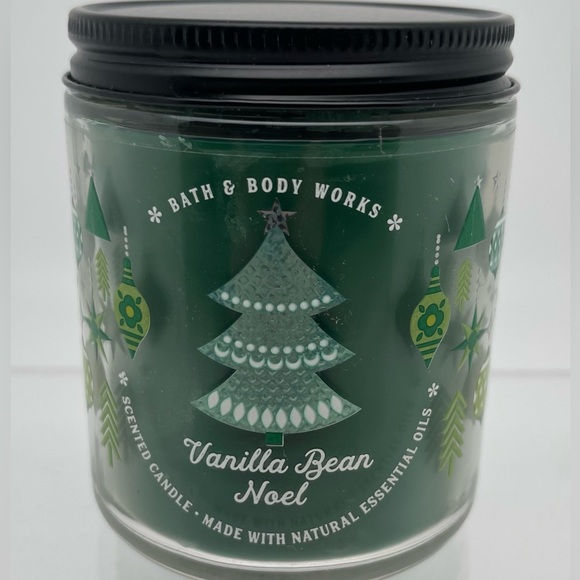 Bath & Body Works Vanilla Bean Noel Single Wick Candle New In Original Packaging - Picture 2 of 2
